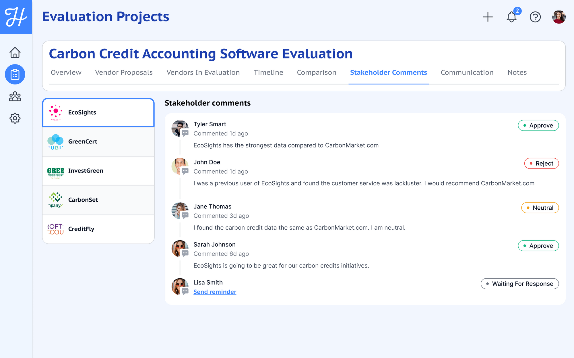 Haggle evaluate software