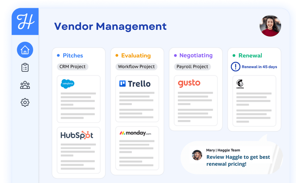 Vendor management software 